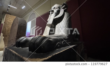 埃及博物館獅身人面像 119779627