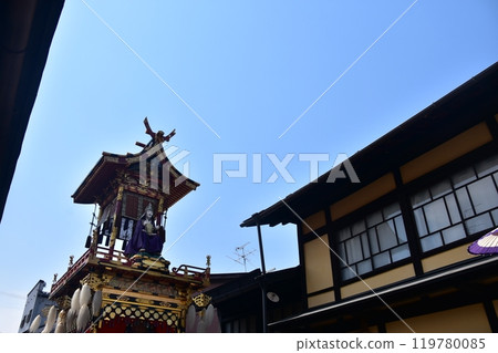 Takayama City, Gifu Prefecture - A full lineup of floats at the 2017 Takayama Festival - First spring and autumn festival float competition in 55 years - Doll floats at Gyōjindai Takayama City, Gifu Prefecture - A full lineup of floats at the 2017 Takayama Festival - First spring and autumn festival float competition in 55 years - Doll floats at Gyōjindai 119780085