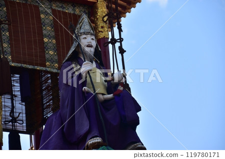 Takayama City, Gifu Prefecture - A full lineup of floats at the 2017 Takayama Festival - First spring and autumn festival float competition in 55 years - Doll floats at Gyōjindai 119780171