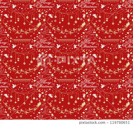 Christmas background pattern 1b Christmas background pattern 1b 119780651