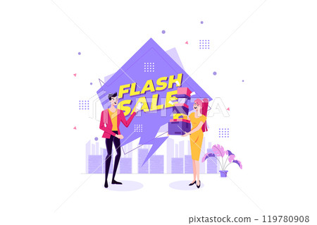 Flash Sale Offer Flash Sale Offer 119780908