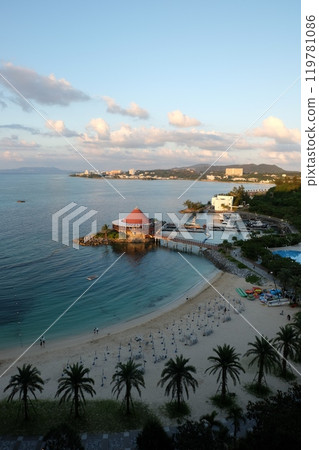 Okinawa resort hotel scenery 119781086