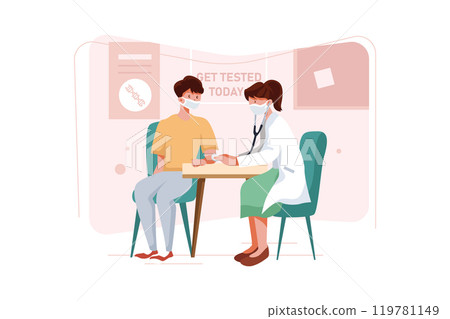 Medical checkup 119781149