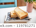 Snacks in a cafe 119781271