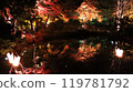 Sapporo Nakajima Park, Autumn Foliage Light Top Autumn Illuminations 119781792