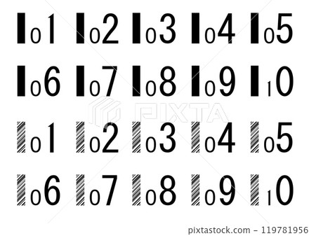 number, numeral, character 119781956