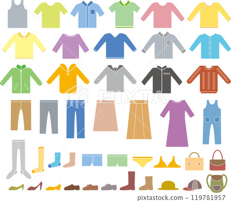 Colorful costume 119781957