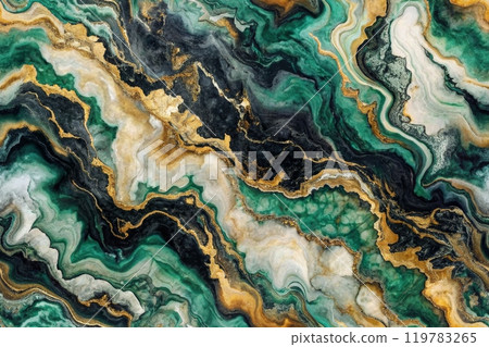 Swirling patterns of colors marble ink textures create a beautiful abstract background 119783265