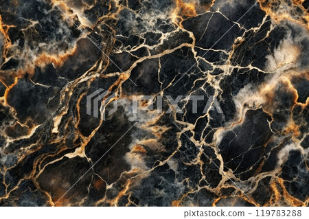 Marble alcohol ink Dusty pastel, neutral and golden marble. Alcohol ink imitation. Abstract waves, lines. 119783288