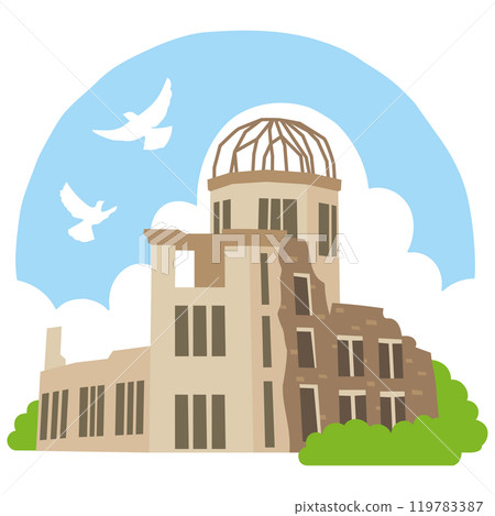 Hiroshima A-Bomb Dome 119783387