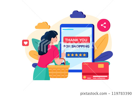 Thank You For Shopping 119783390