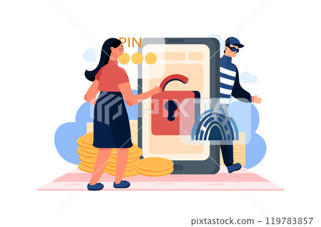 Phone Spyware Attack 119783857