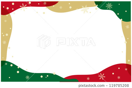 Christmas cute background frame material 119785208