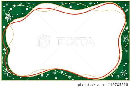 聖誕節可愛背景框素材 119785216