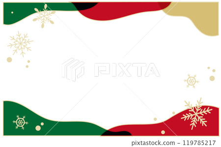 Christmas cute background frame material 119785217
