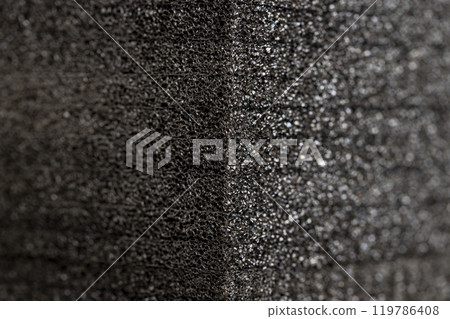foam material for insulation of buildings and packaging of goods 119786408