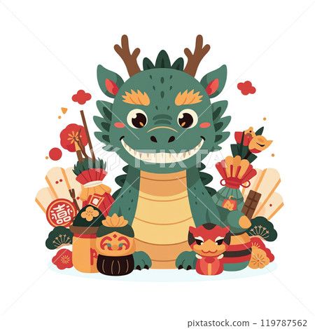 新年吉祥龍節 119787562