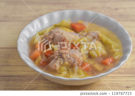 雞翅蔬菜湯 119787725