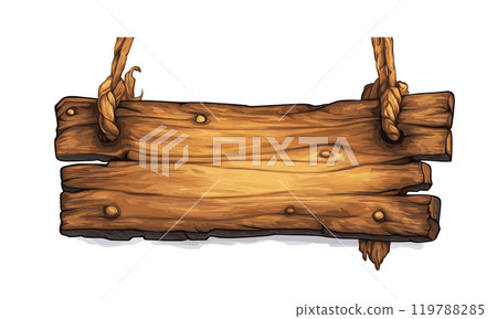wooden sign, sign, pointer. Vector wooden sign, sign, pointer. Vector 119788285