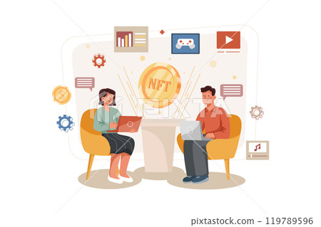 (NTF) Non Fungible Token (NTF) Non Fungible Token 119789596