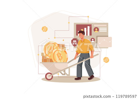 Cryptocurrency mining 119789597
