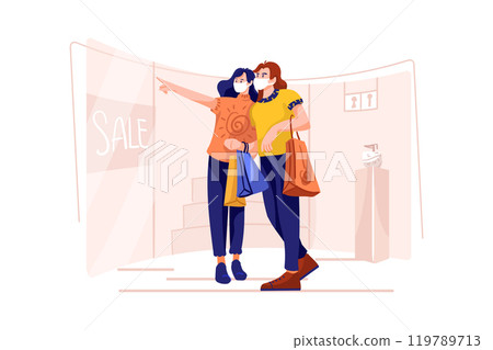 New Normal at Mall 119789713