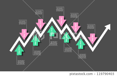 Infographic design template with place for your data. Vector illustration. Infographic design template with place for your data. Vector illustration. 119790403
