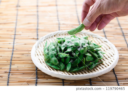 剛煮熟的豆子 119790465