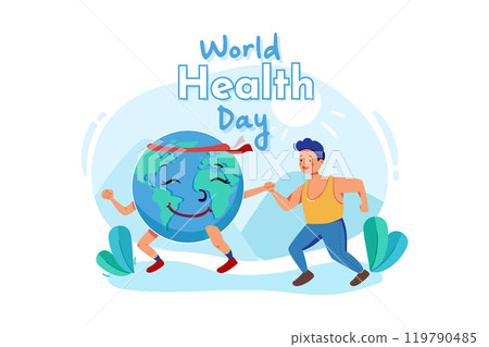 World Health Day Illustrations 119790485