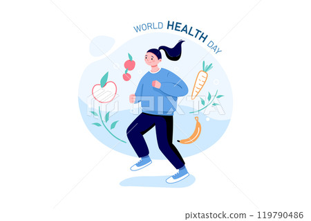 World Health Day Illustrations World Health Day Illustrations 119790486