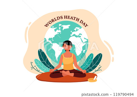 World Health Day Illustrations 119790494