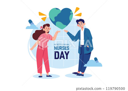 International Nurses Day (12/5) Illustrations 119790500