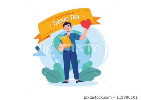 International Nurses Day (12/5) Illustrations 119790501