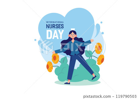 International Nurses Day (12/5) Illustrations International Nurses Day (12/5) Illustrations 119790503