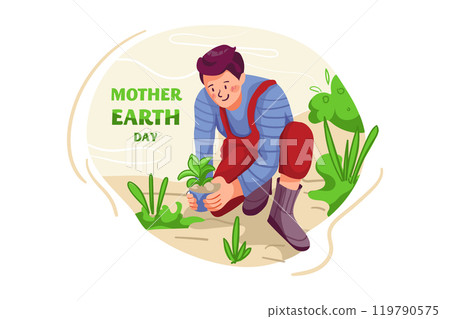 Mothers Day Illustration Pack Mothers Day Illustration Pack 119790575