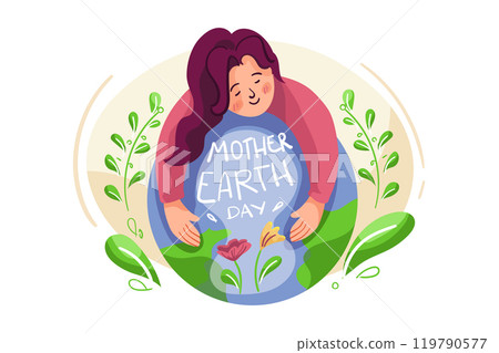 Mothers Day Illustration Pack 119790577