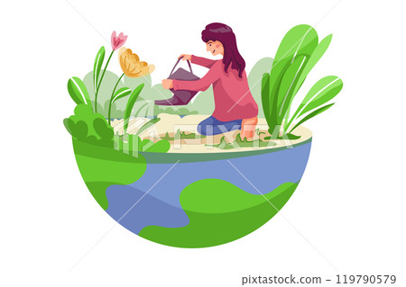 Mothers Day Illustration Pack 119790579