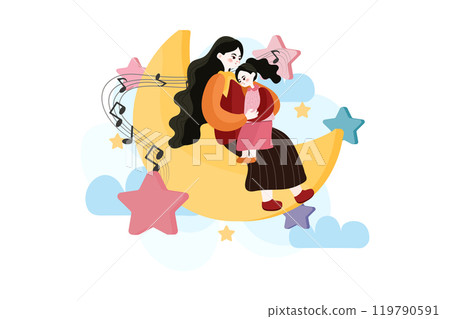 Mothers Day Illustration Pack Mothers Day Illustration Pack 119790591