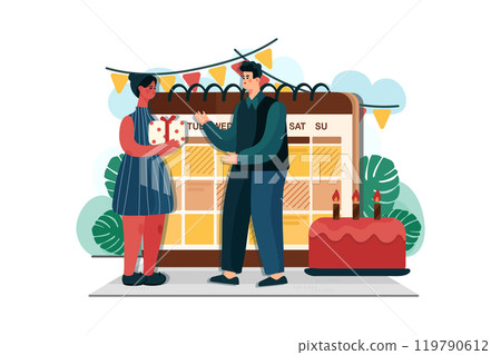 Mothers Day Illustration Pack 119790612