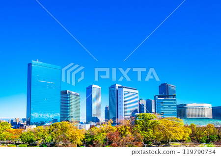 秋天大阪商業園 119790734