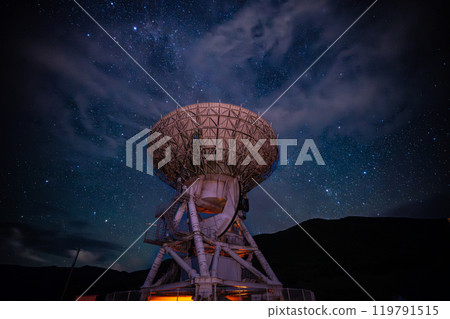 Ishigaki Island: National Astronomical Observatory VERA Radio Telescope and Starry Sky 119791515