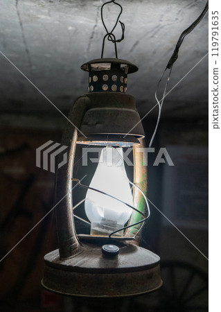 Kerosene lamp Lantern. Kerosene lamp Lantern. 119791635