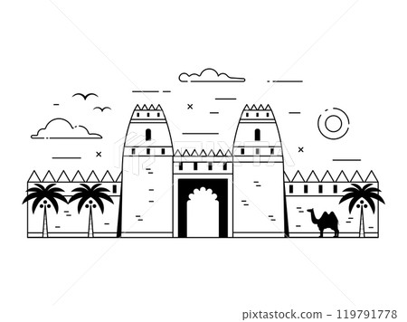 Al Jahili Fort in United Arab Emirates Al Jahili Fort in United Arab Emirates 119791778