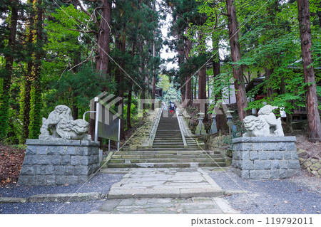 Guardian lions and Omisaka 119792011