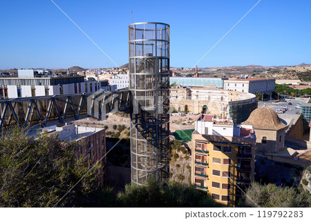 Panoramic elevator in the city of Cartagena 119792283