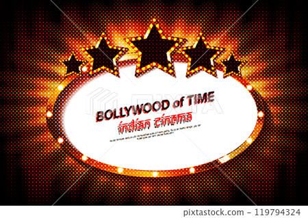 Bollywood indian cinema. 119794324