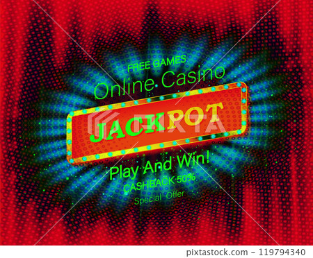 lucky jackpot editable text effect. lucky jackpot editable text effect. 119794340