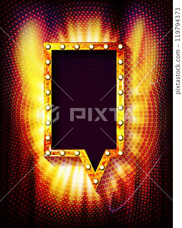 Mirror light bulb. Mirror light bulb. 119794373