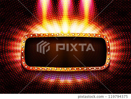 Mirror light bulb. 119794375