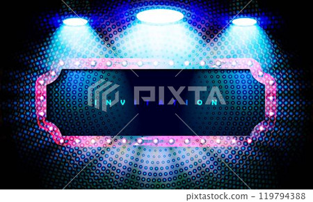 Mirror light bulb. 119794388